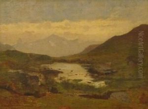 Lac De Montagne by Friedrich Zimmermann