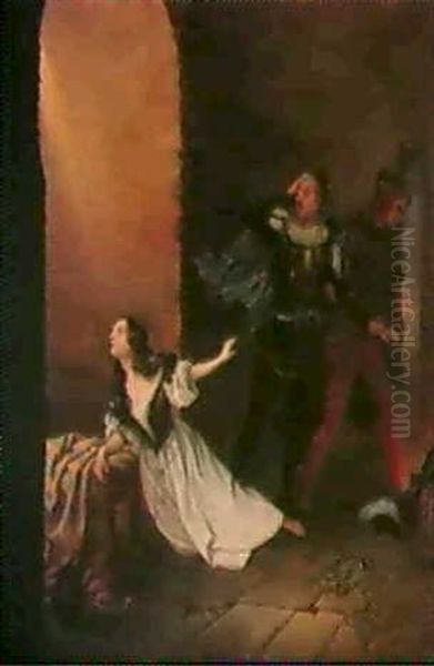 Szene Aus Faust (dr. Faust Bei Gretchen Im Kerker) - view 1