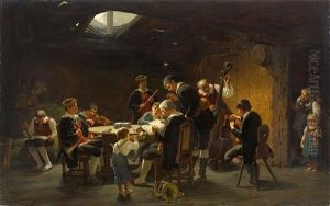 The Music Rehearsal by Reinhard Sebastian Zimmermann