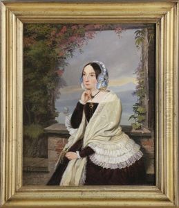 Portrait Der Charlotte Zu Hohenlohe-bartenstein Jagstberg Portrait Der Charlotte Zu Hohenlohe-bartenstein Jagstberg