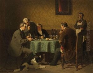 The Wine Tasting by Reinhard Sebastian Zimmermann