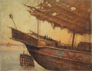 La Vieille Jonque Chinoise De Nankin