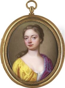 Bildnis Einer Jungen Frau, Genannt Lady Henrietta Hay-drummond, In Gelbem Kleid Mit Violettem Schal