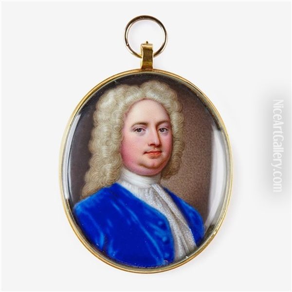 Portrait Miniature Of A Gentleman - view 1