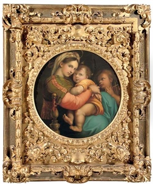 Madonna Della Seggiola - Sedia (after Raphael) - view 1
