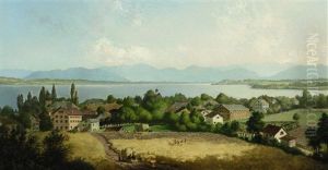 Getreideernte Am Starnberger See Getreideernte Am Starnberger See