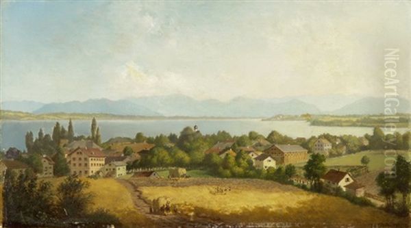 Sommerliche Landschaft Am See - view 1