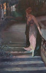 Lady On The Stairs by Katharina Zinner-Rappaport