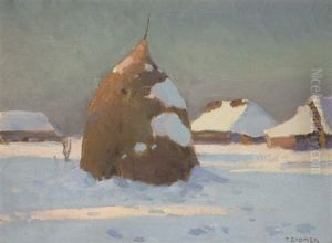 In Winter Sunshine by Teodor Ziomek