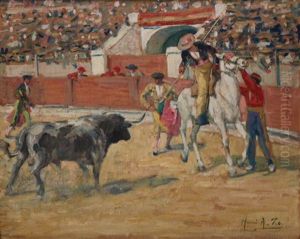 Tauromachie by Henri Achille Zo