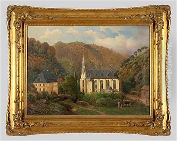 Bienenstocke Vor Gotischer Kapelle - view 1