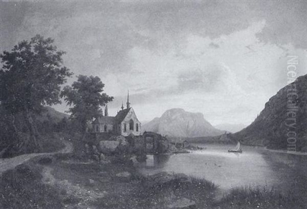 Gotische Kirche Am Gebirgssee - view 1