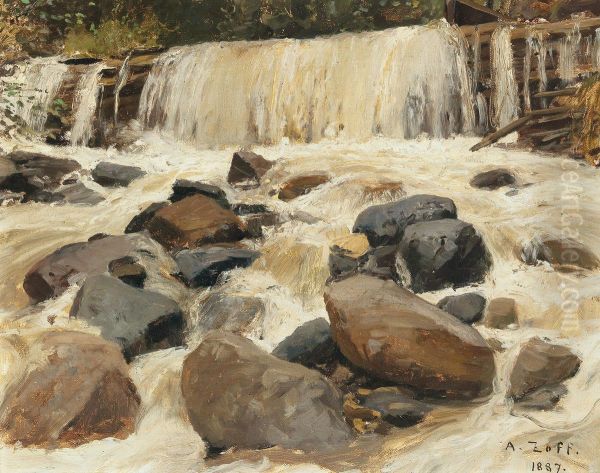 A River Dam - view 1