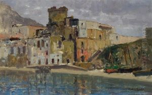 Fischerhafen An Der Ligurischen Kuste Fischerhafen An Der Ligurischen Kuste