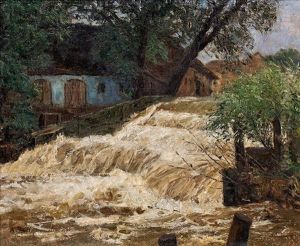 Waterfall by Alfred Zoff