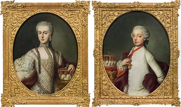 Archduke Joseph & Isabella Of Parma (a Pair) - view 1