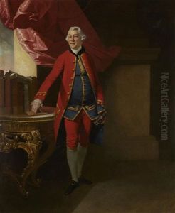 Full Length Portrait Of Sir William Young, Governor Of St. Domenica