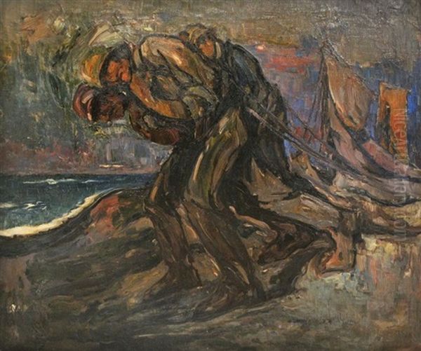 Figures On A Shore - view 1