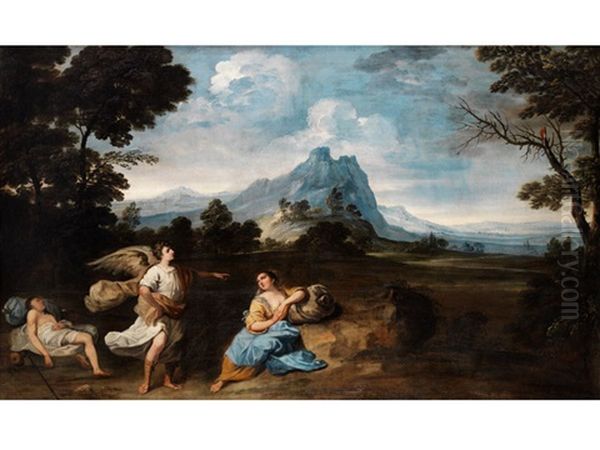 Hagar Und Ismael In Der Wuste - view 1