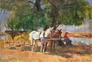 Vizparti Piheno by Lajos Zombory