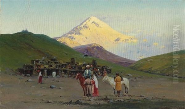 Mount Kazbek - view 1
