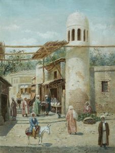 Market Square by Richard Karlovich Zommer