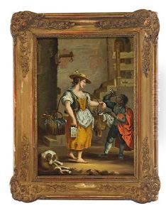 Escena Popular (+ Another; Pair) by Gaetano Zompini