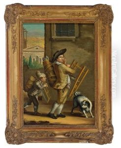 Escena Popular (+ Another; Pair) by Gaetano Zompini