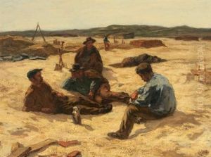 Workers Lunch Break by Jacob Abraham (Jacques) Zon