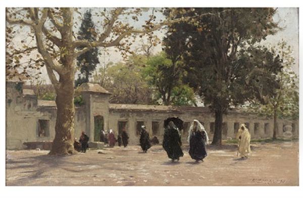 Suleymaniye Camii Onunde - view 1