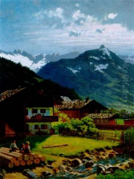 Hofgastein Mit Graukogel Und Fischlerkaar - view 1