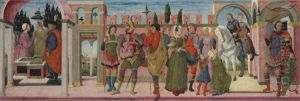 Scenes From The Life Of Susannah: Susannah And The Elders; And Susannah Brought To Justice by Marco Zoppo