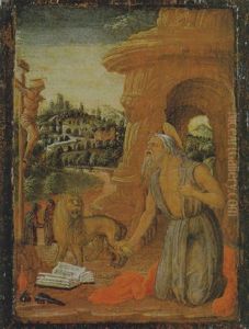 S. Gerolamo In Meditazione by Marco Zoppo