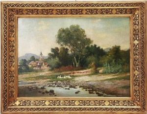 Country Landscape by Gyula Zorkoczy