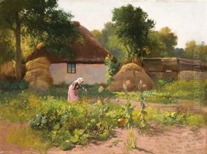 Kertben by Gyula Zorkoczy