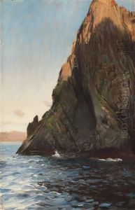 Nordkap I Midnattssol (north Cape In Midnight Sun) by Anders Zorn