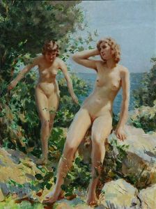 Bathers by Anders Zorn