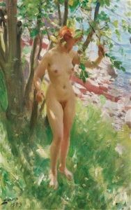 Skuggan by Anders Zorn