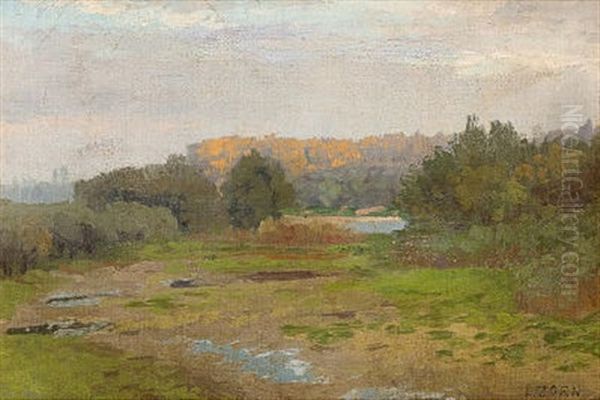 Abendliche Landschaft - view 1
