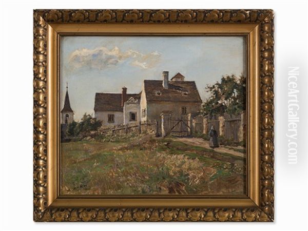 View Of A Moravian Village - view 1