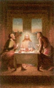 The Supper At Emmaus by Ignazio Zotti