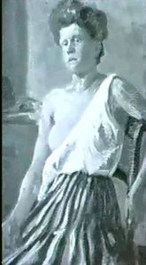 Junge Frau Mit Von Den Schultern Geglittenem Hemd, Auf Einem Stuhl Sitzend by Heinrich Zschille
