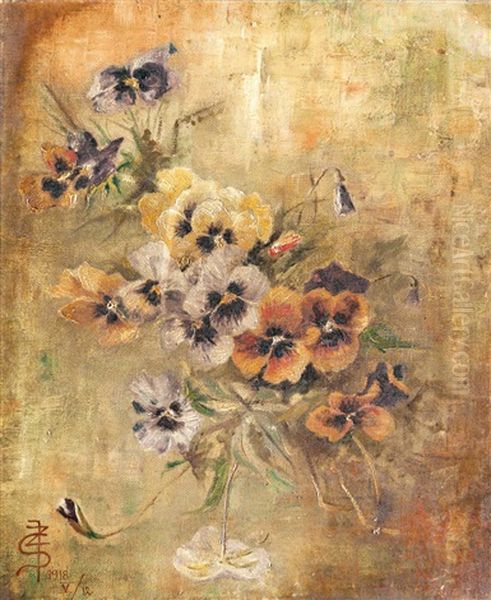 Pansies - view 1