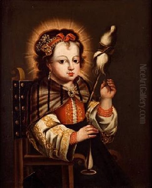 Virgen Nina Hilandera - view 1