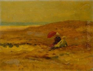 Elegantes Paar Am Meeresstrand