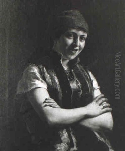 Peasant Girl - view 1