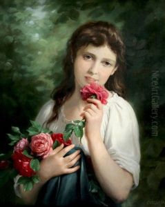 The Summer Roses by Fritz Zuber-Buehler