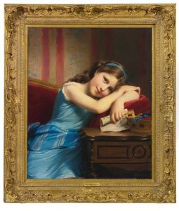Daydreaming by Fritz Zuber-Buehler