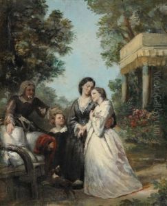 Die Genesende by Fritz Zuber-Buehler