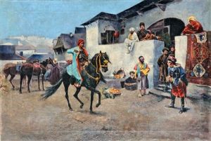 Keleti Jelenet by Lorand (Roland) Zubriczky